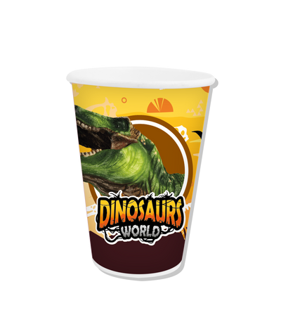 VASO X8 UD DINOSAURIOS WORLD