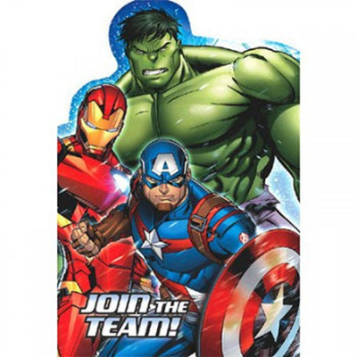 Avengers Epic Invitaciones