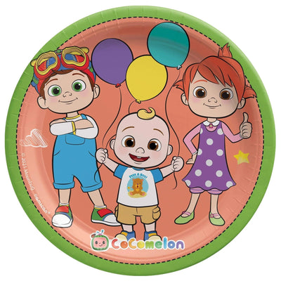 Cocomelon Platos 7" (x8u)