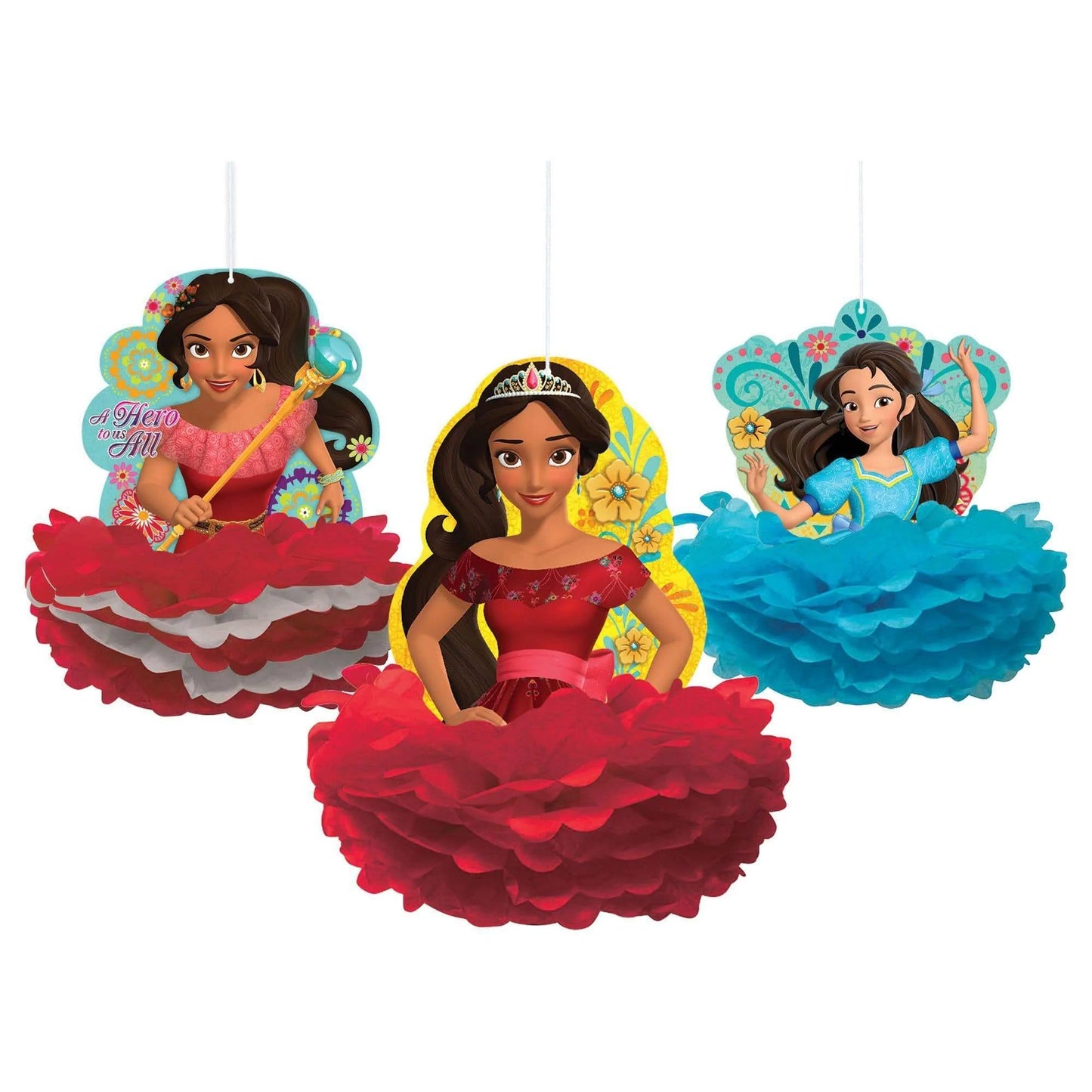 Elena de Avalor Colgantes Esponjosos Decoración