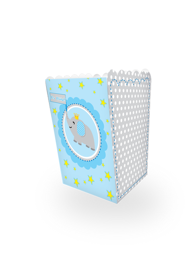 CAJA CRISPETERA X 6 UD ELEFANTE NIÑO