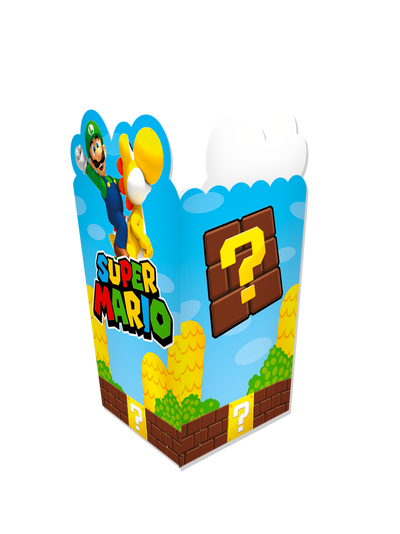 Caja Crispetera Super Mario (x6u)