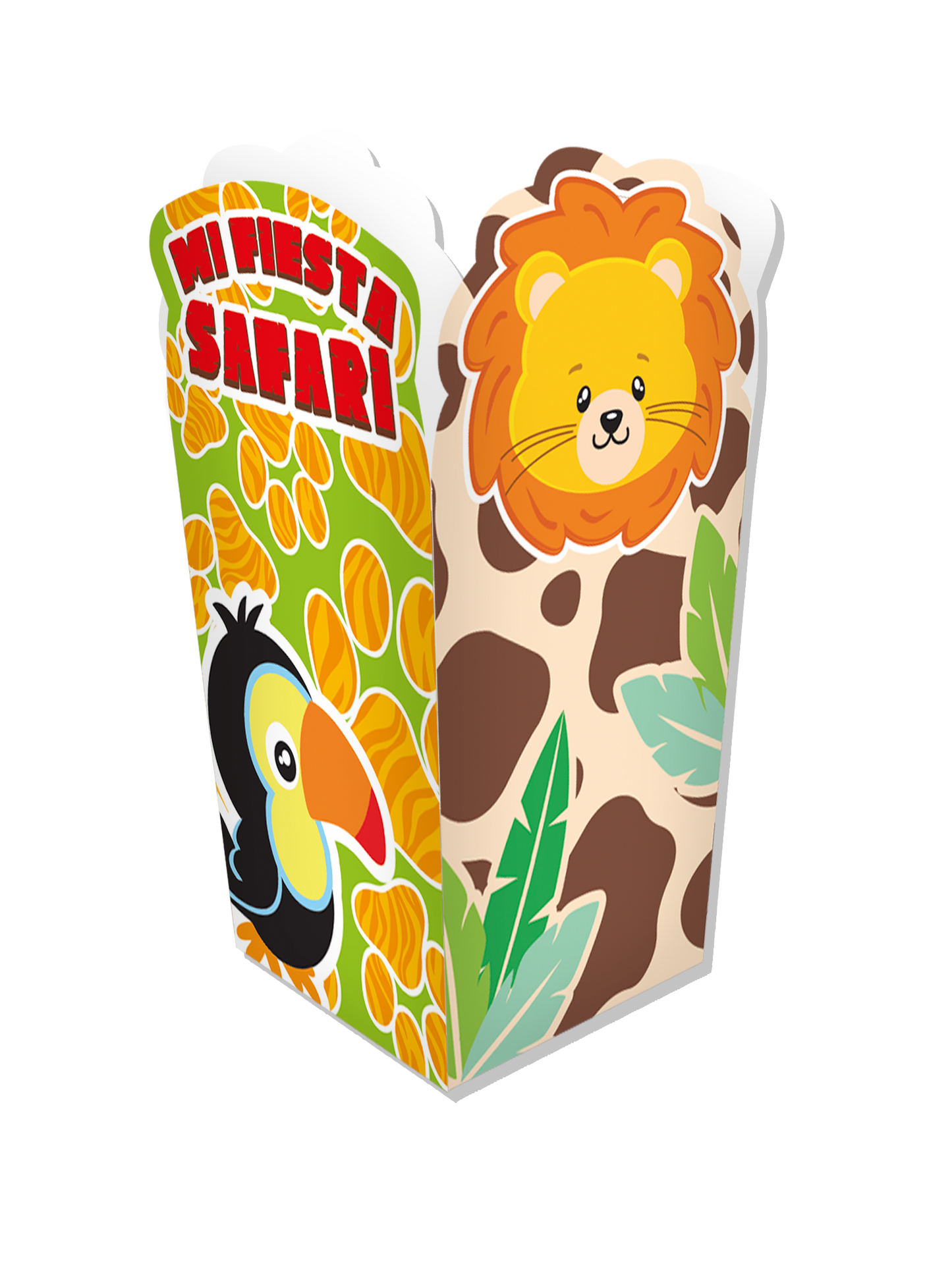 CAJA CRISPETERA X 6 UD SAFARI