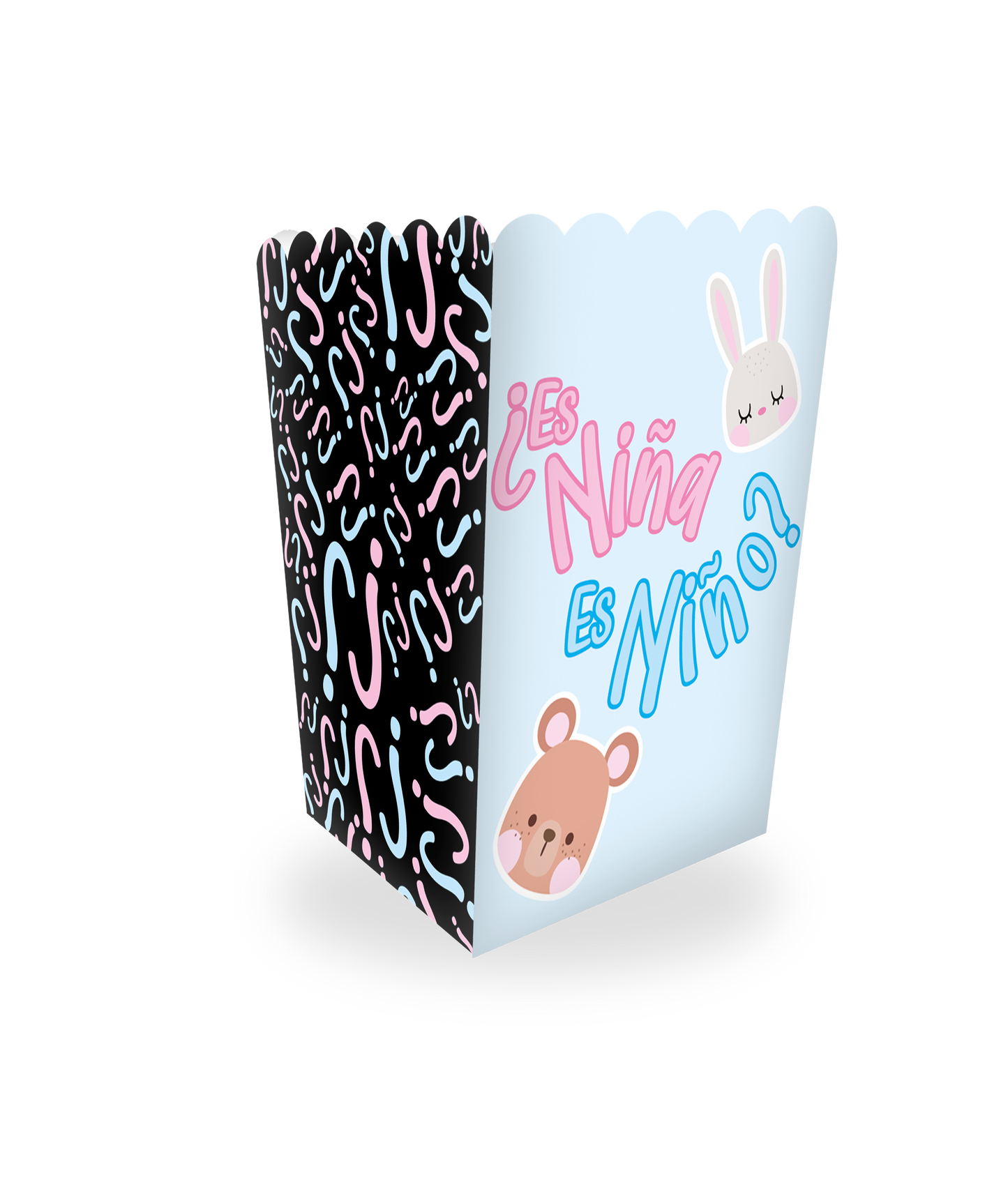 Caja Crispetera x6 Gender Reveal