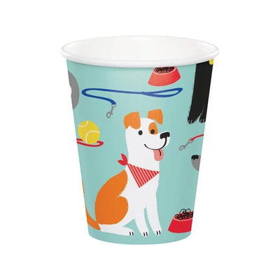 Dog Party Vasos Papel 9oz (x8u)