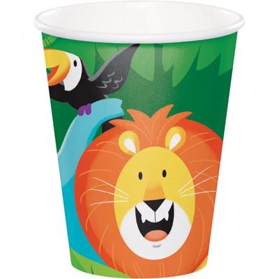 Vasos Jungle Safari 9oz (x8u)