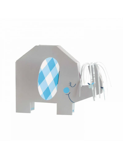 Centerpiece Floral Blue Elephant (x1u)