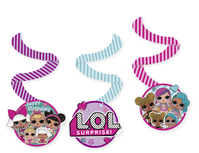 ESPIRAL METALIZADO X3 UD LOL SURPRISE