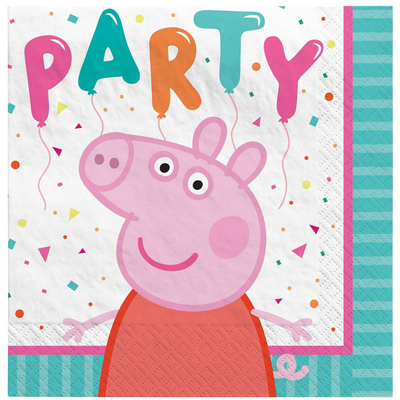 Servilletas Pequeñas Peppa Pig