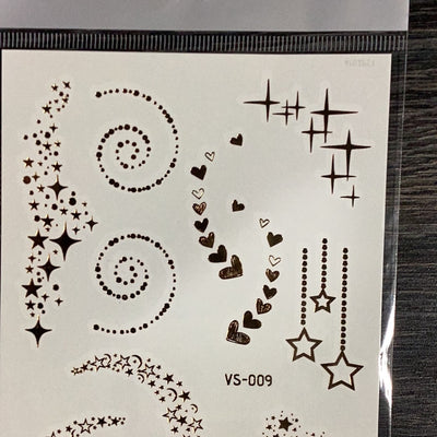 Tattoo Stars Gold