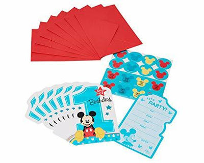 Mickey  Invitación UNO