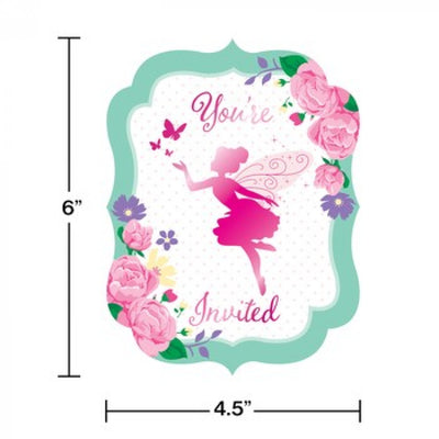 Fairy Floral Invitaciones