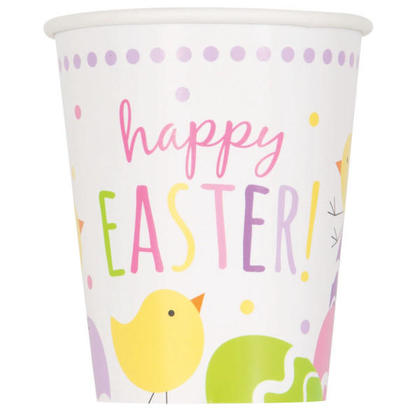 Vasos de Pascuas (8u)