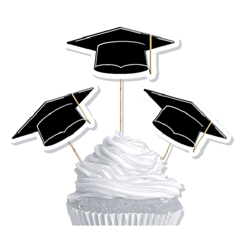 PALILLOS DECORADORES CUPCAKE X 12 LINEA MI GRADO