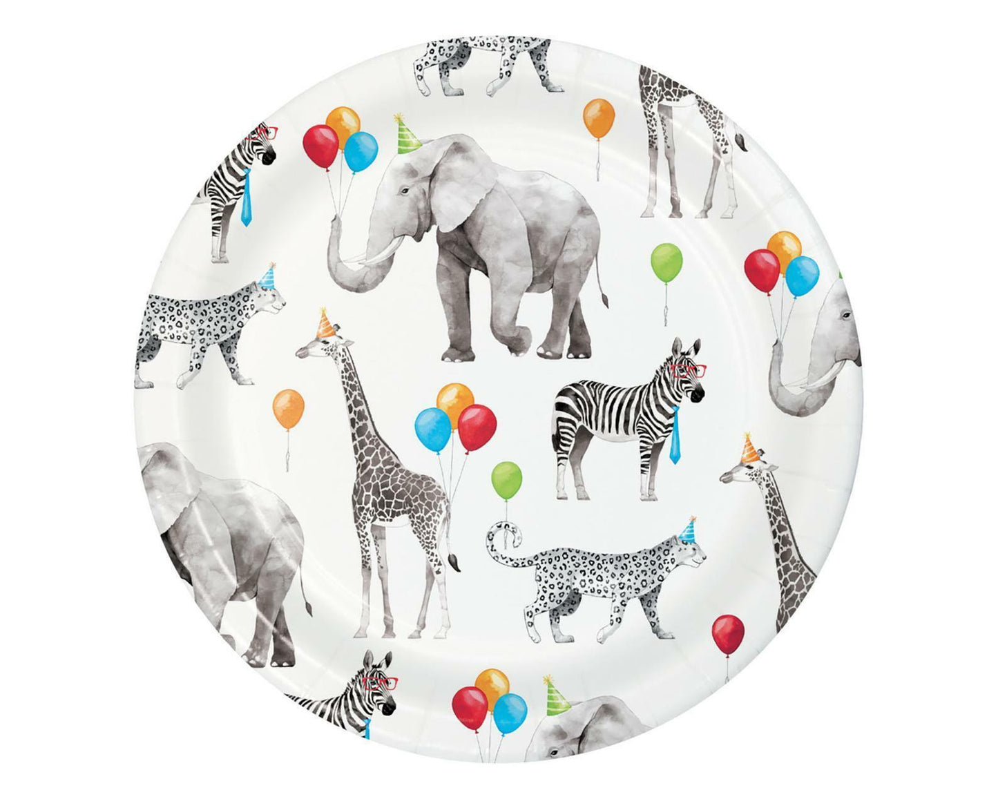 Platos Party Animals 7" (x8u)