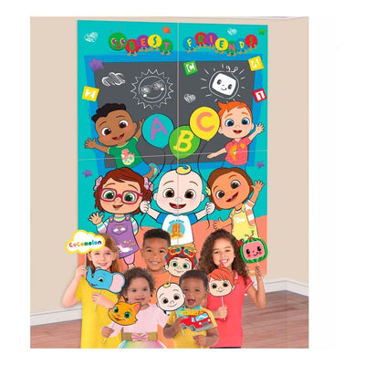 Cocomelon Backdrop with Photo Props