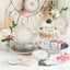 Floral F Centro de Mesa Baby Shower