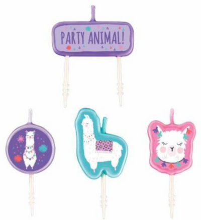 Llama Velas Party Animales