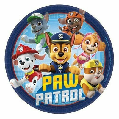 Paw Patrol Plates