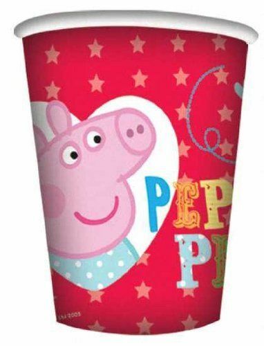 Vasos Papel Peppa Pig