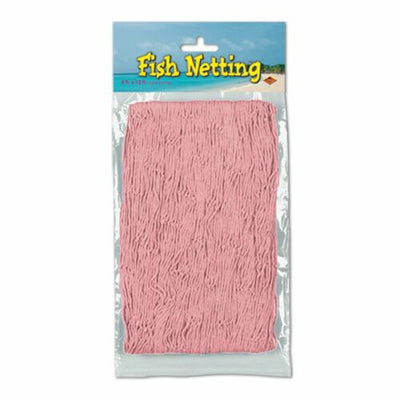 Red de Pescado Rosa para Fiesta Tropical