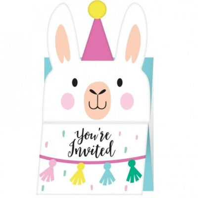 Llama Party Invitaciones