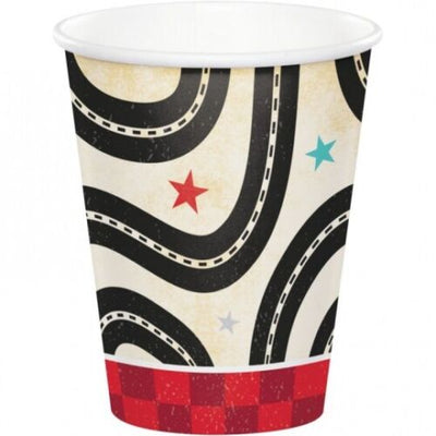 Vaso Papel Camion Rojo Vintage