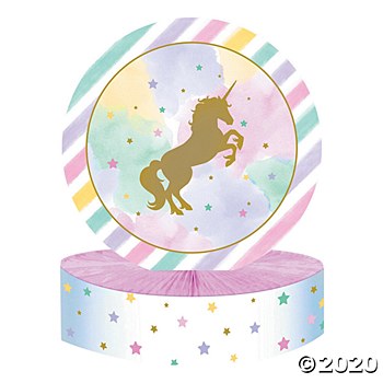 Unicorn Sparkle Centro de Mesa