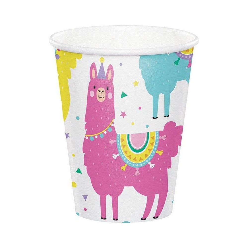 Llama Party Vasos